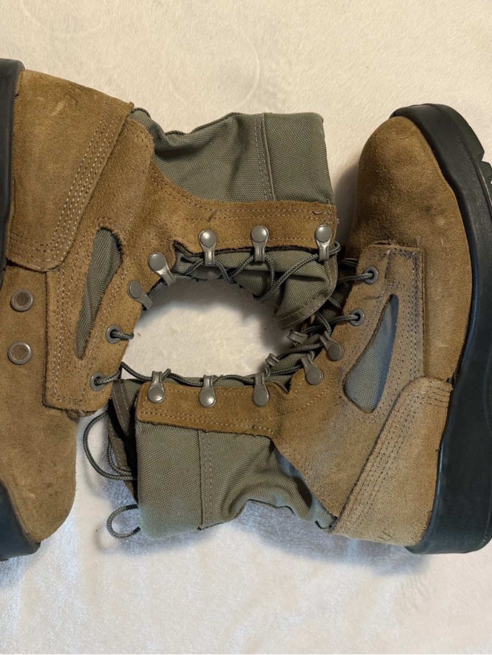 Belleville Women's 600 Hot Weather Military Air Force Boots - Size 6.5 - Tan - Picture 6 of 8
